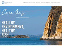 Tablet Screenshot of marineproduce.com